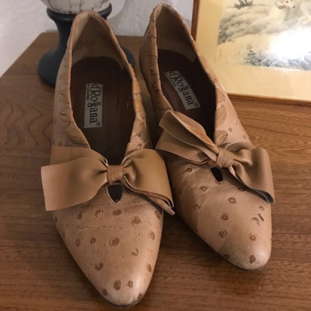 Vintage d'Rossana by Charna Kitten Heels